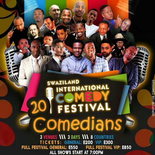 Swaziland International Comedy Festival Pic